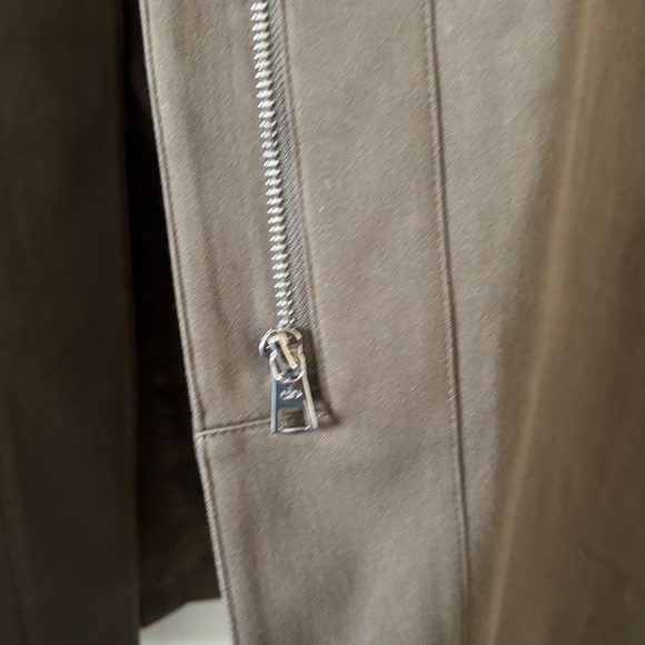 Alo Women’s FORMATION TRENCH COAT Olive Tree Size Medium - Picture 11 of 16